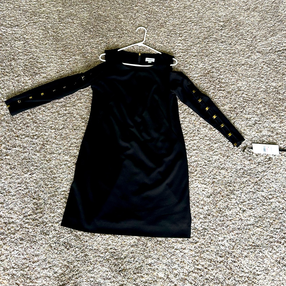 DKNY gorgeous black holiday dress